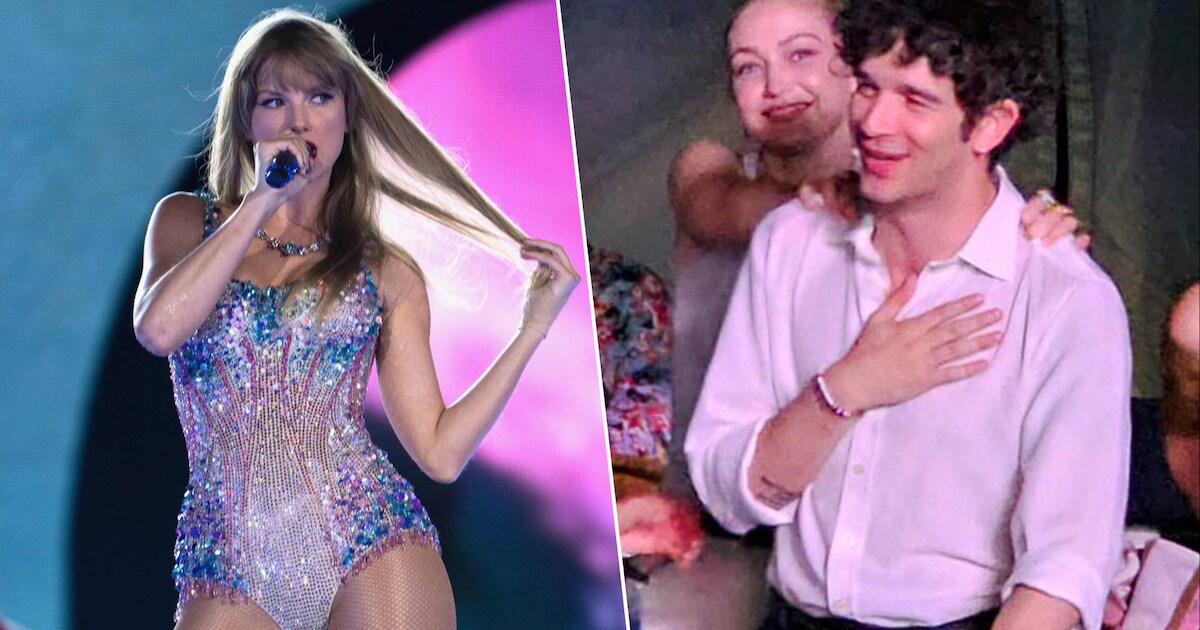 Matty Healy reageert op geruchten over relatie met Taylor Swift ...