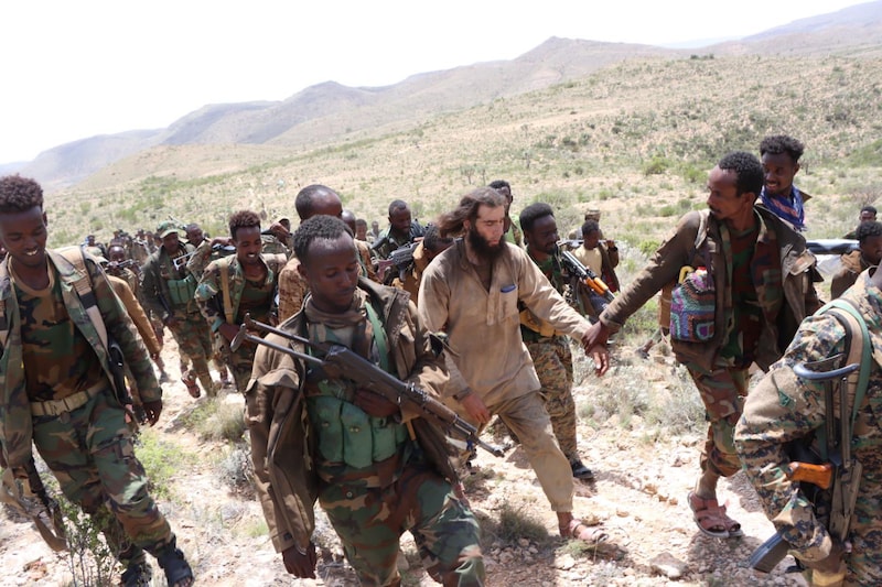 Attar tras su arresto en Somalia.