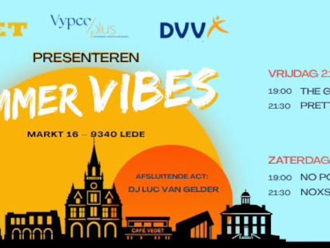Summer Vibes zet de Markt van Lede op zijn kop.