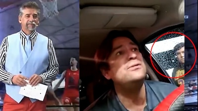 KIJK. Bekende Mexicaanse sportjournalist live op televisie gecarjackt