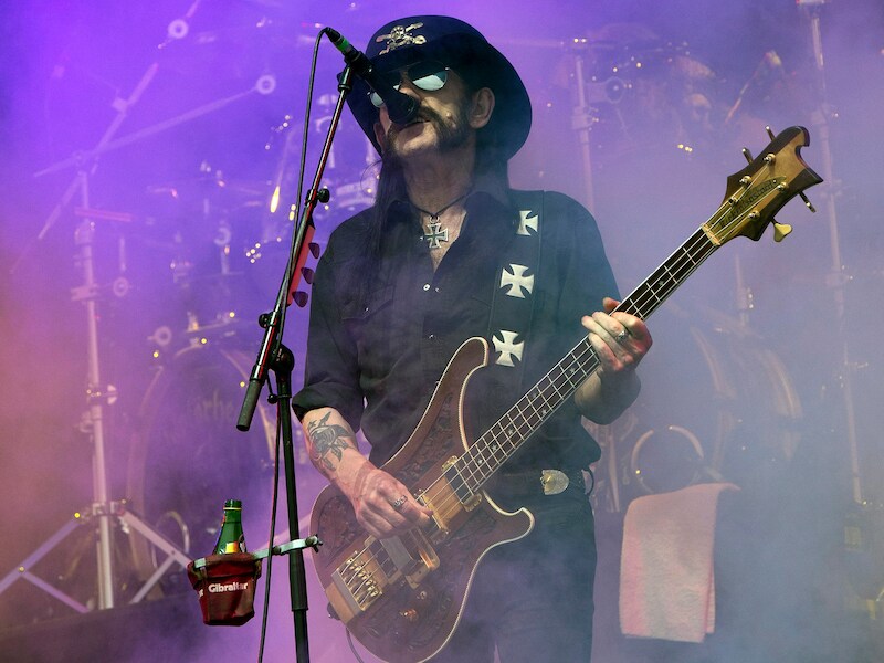 Ian 'Lemmy' Kilmister van Motörhead.
