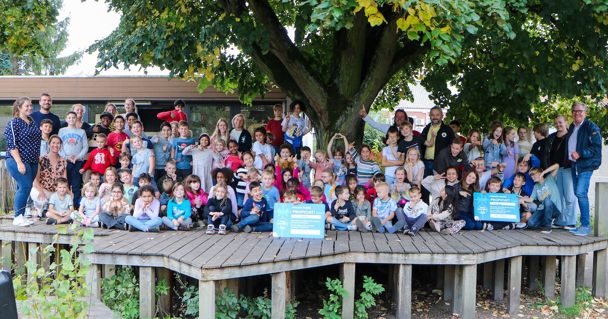 Gefuseerde basisscholen beloond met 1.350 euro vanwege inzet voor ...