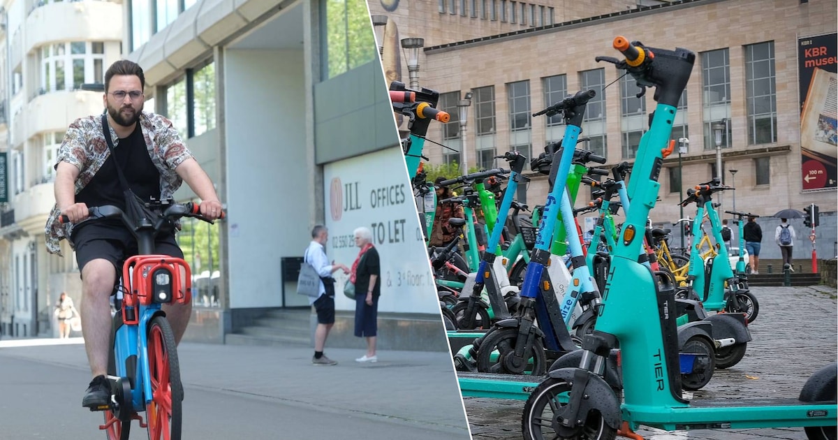 Dan toch langer deelfietsen en -steps in Brussel? Van den Brandt en ...