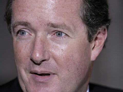 Piers Morgan, ex-hoofdredacteur van de Daily Mirror.
