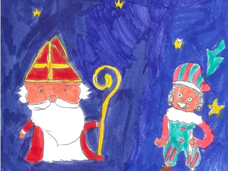 De inzending van Babette (8) uit Knokke-Heist.