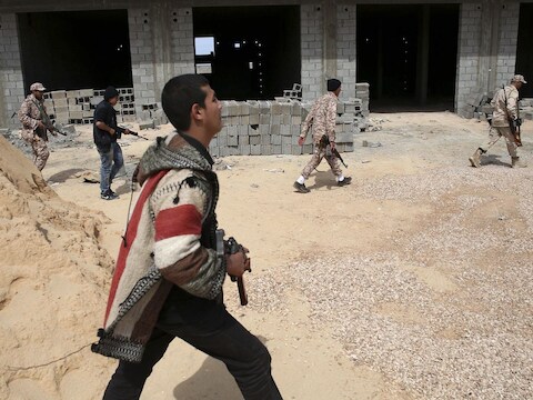 De strijd tegen IS in Syrië.