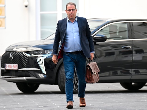 Minister van Werk David Clarinval (MR).