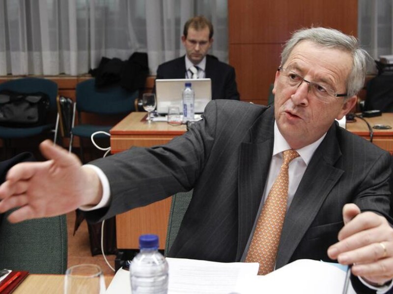 Jean-Claude Juncker, voorzitter van de eurogroep.