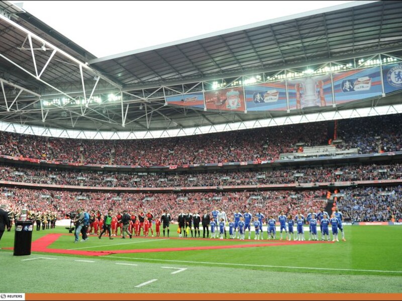 Wembley was afgelopen zaterdag nog het toneel van de FA Cup-finale tussen Liverpool en Chelsea.