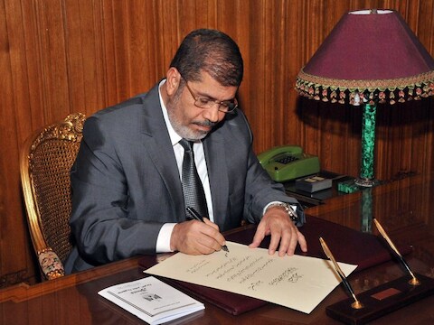 Mohamed Mursi.