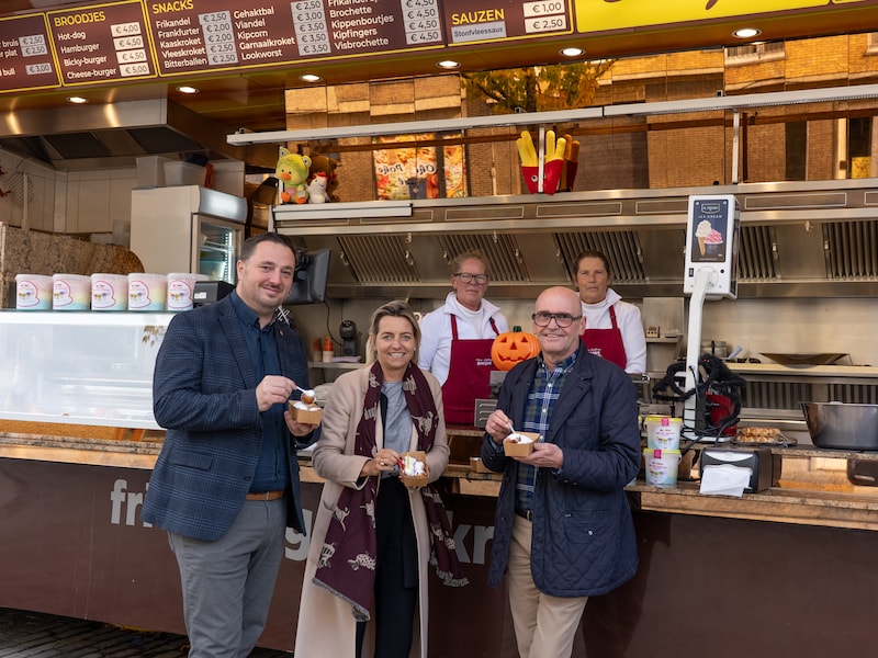 Winkelen in Deinze levert gratis oliebollen op. 