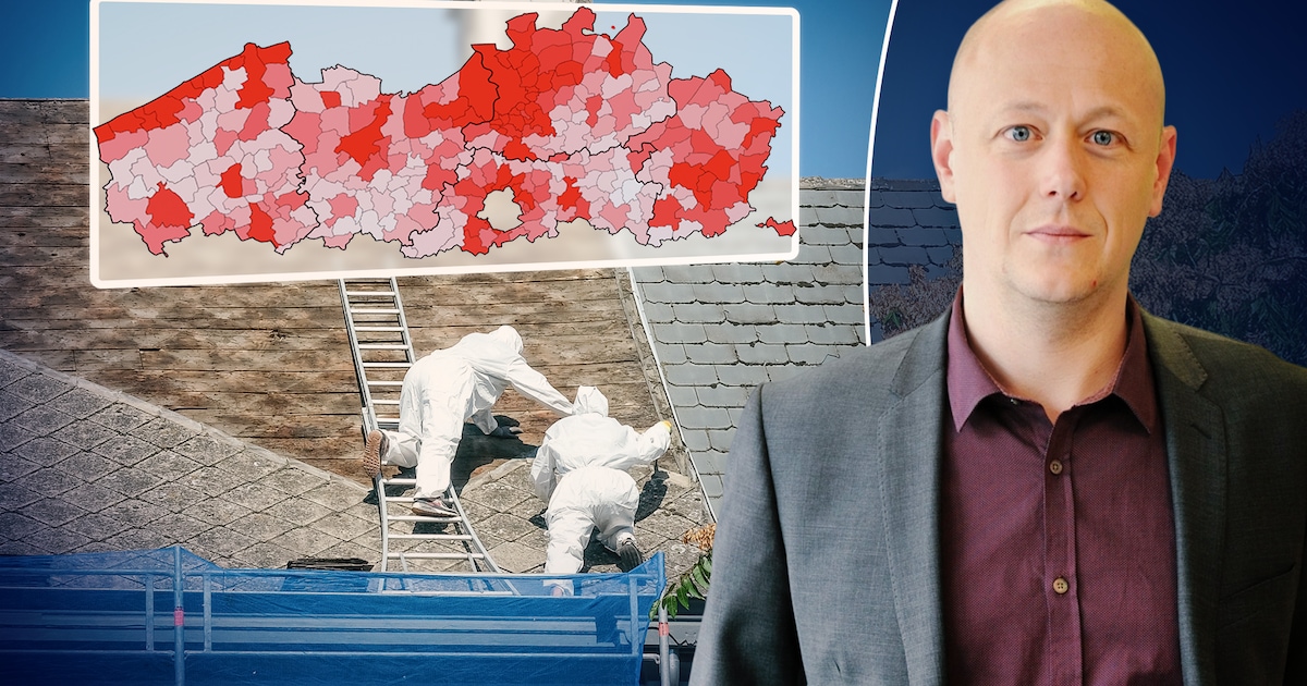 Asbest blijft alomtegenwoordig in Vlaanderen: in Mechelen moeten nog 32.077 gebouwen onderzocht word