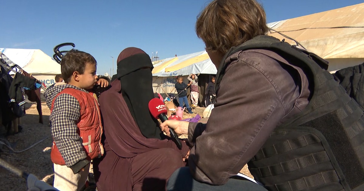 VTM NIEUWS-journalist bij Belgische IS-vrouwen in grootste ...