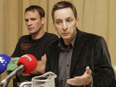 Shane Dillon en Finan Lane van de Saoirse.