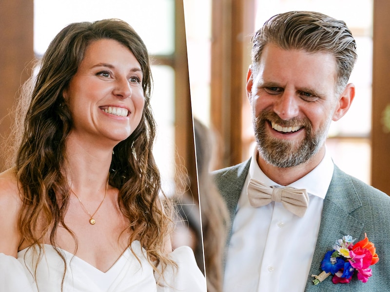 Matthias stapt in ‘Blind getrouwd’ in het huwelijksbootje met Ellen. Hij heeft twee dochters uit een eerste huwelijk.