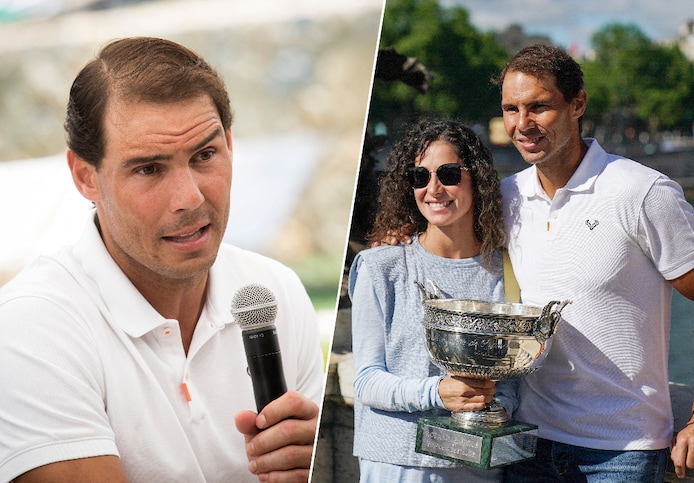 Rafael Nadal, die bevestigt dat hij vader wordt, ziet kans op deelname aan  Wimbledon: “Tevreden met de manier waarop ik heb kunnen trainen” | Sport |  hln.be