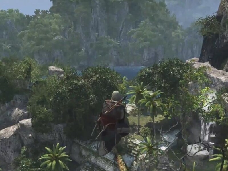 Ook in de nieuwste 'Assassin's Creed' kan je een 'leap of faith' uitvoeren