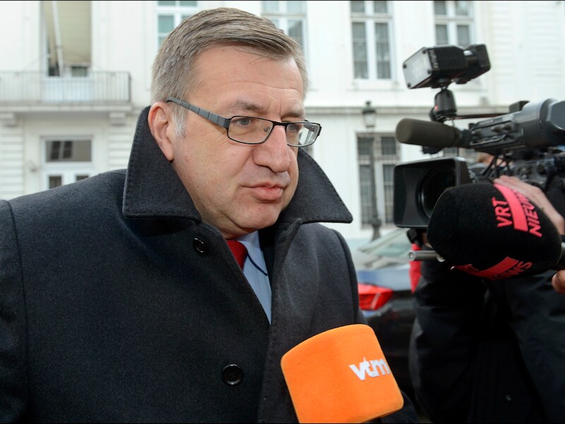 Minister van Financiën Steven Vanackere.