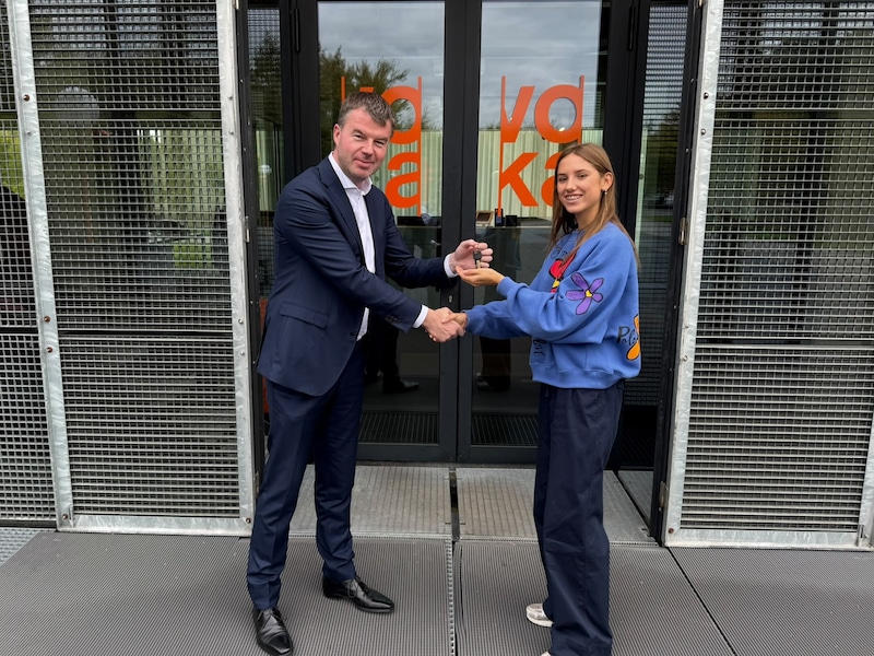 Studente Axelle was voor één dag gedelegeerd bestuurder van Voka West-Vlaanderen tijdens YOUCA Action Day