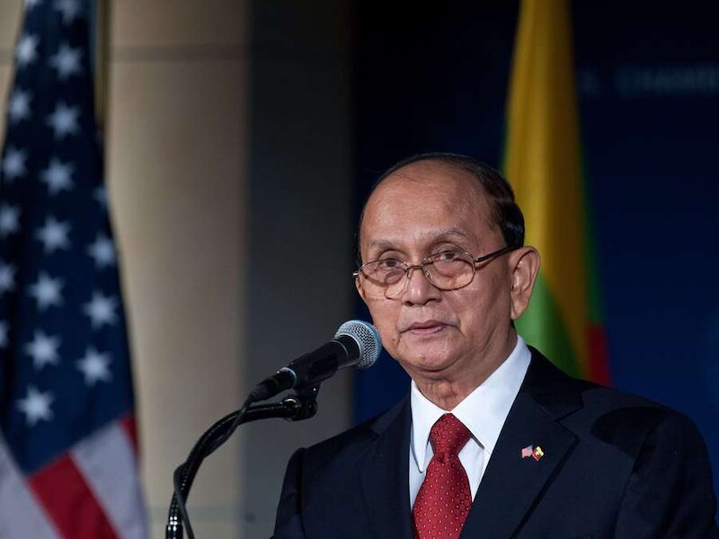 President van Myanmar, Thein Sein.