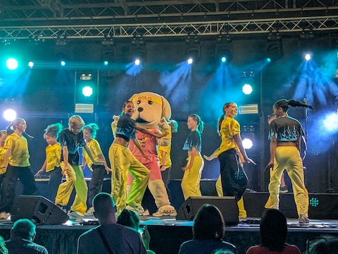 Dansstudio Sarah op Parkfeesten.
