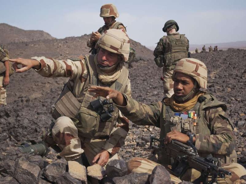 Franse militairen in Mali.