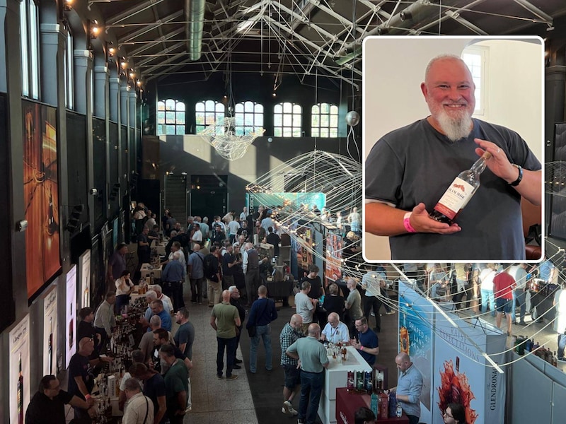 Whisky Festival Gent 2026., Inzet: Kenny Macdonald van Dram Mor.