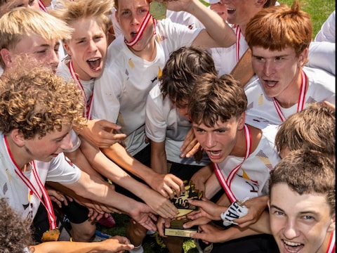 De Belgische jongens U17 hebben het toernooi gewonnen.