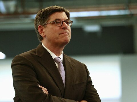 Jacob Lew, Amerikaans minister van Financiën.
