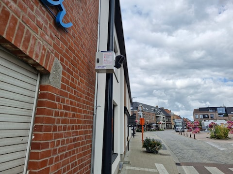 Deze camera in de Gitsbergstraat deed de voorbije dagen wat vragen rijzen. 