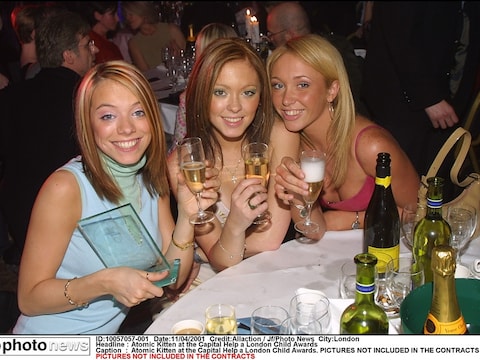 Atomic Kitten. Foto uit 2001.