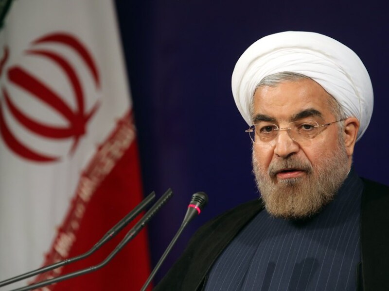 Iraanse president Hassan Rohani