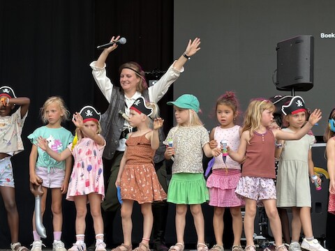 Kindernamiddag Fonnefeesten piratenthema