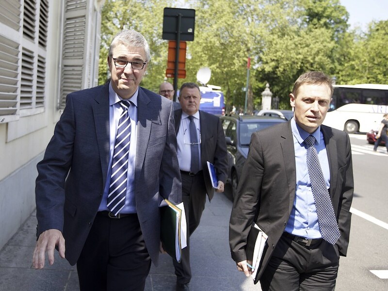 Pieter Timmermans en Karel Van Eetvelt.
