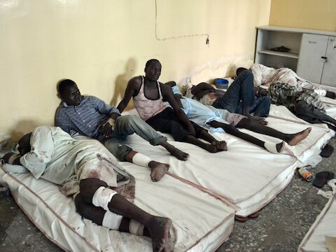 Slachtoffers van Boko Haram.
