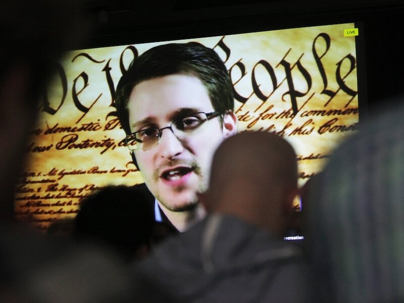 Edward Snowden sprak vorige week via livestream op het SXSW-festival in het Texaanse Austin.