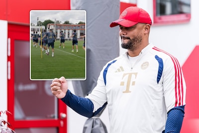 “Nooit gezien in de clubgeschiedenis”: Vincent Kompany leidt gigantische training bij Bayern München en staat met liefst 60 man op één oefenveld