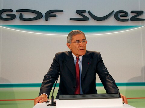 Gérard Mestrallet, topman van GDF Suez.