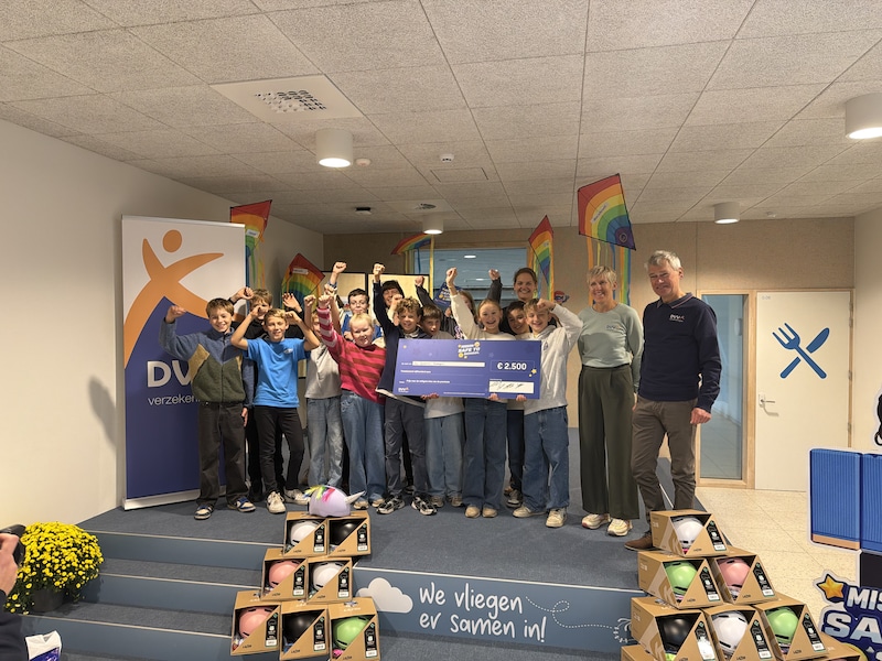 De klas L6B van De Groeituin mag zich de veiligste klas van West-Vlaanderen noemen
