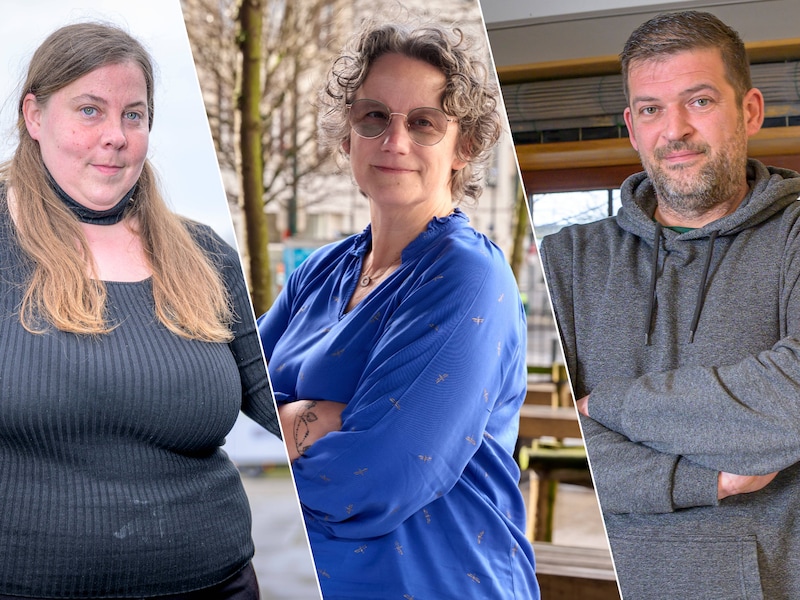 Sanne Noukens, Inge De Pillecyn en Kris Maas.