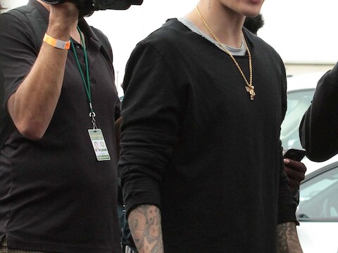Het tieneridool Justin Bieber.