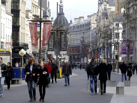 De Meir in Antwerpen.
