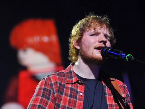 Ed Sheeran.