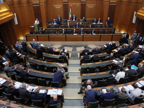 Het Libanese parlement.