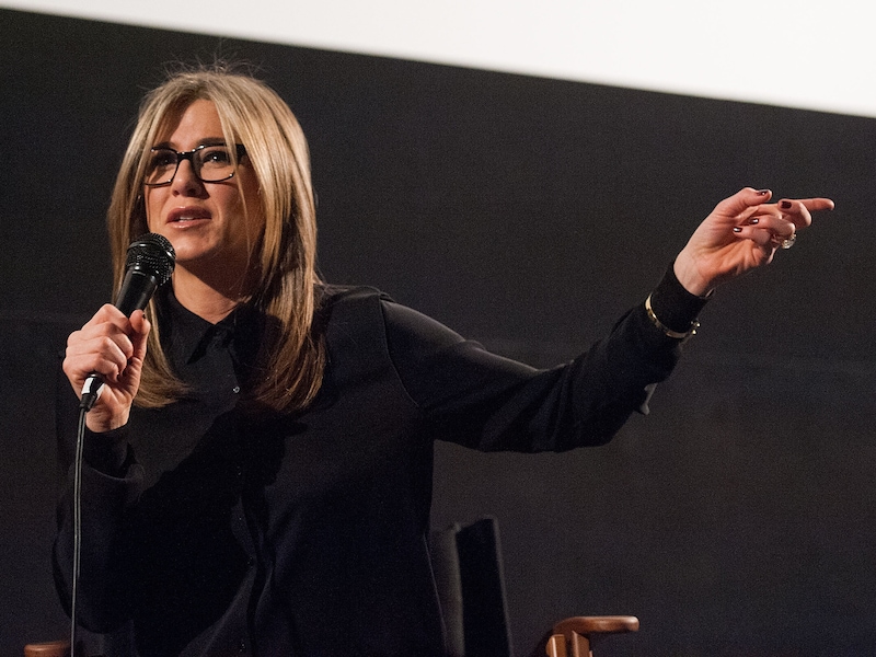 Jennifer Aniston in Hollywood.