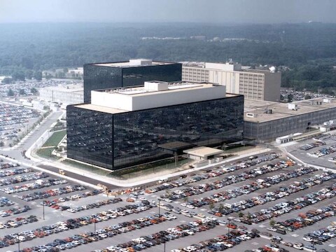 Het NSA-hoofdkwartier in de Amerikaanse staat Maryland.
