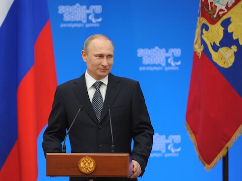 President Vladimir Poetin.