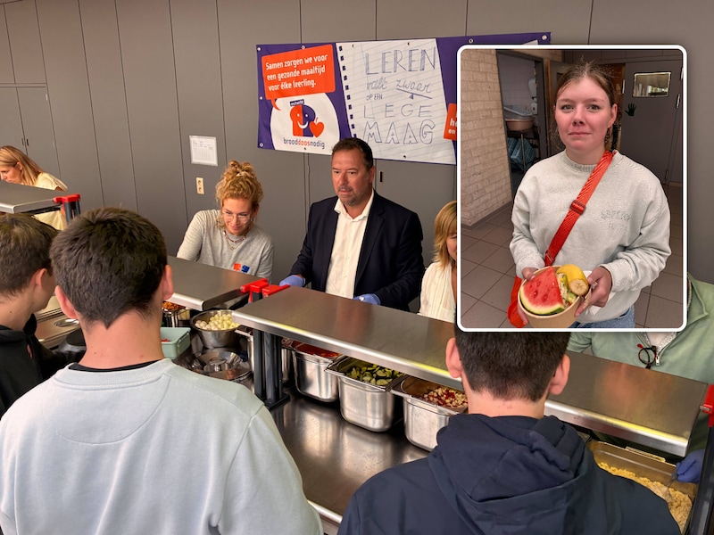 300 Brugse leerlingen komen bewust met lege brooddoos naar school: “We tonen hen hoe een voedzame lunch eruitziet”