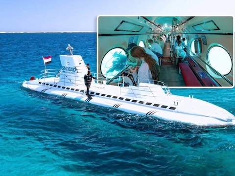 Een beeld van de website van Sindbad Submarines. Het is voorlopig niet duidelijk of het ongeval effectief met dit type duikboot gebeurde.