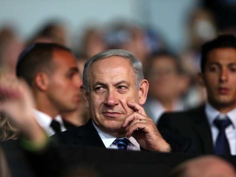 De Israëlische premier Benjamin Netanyahu